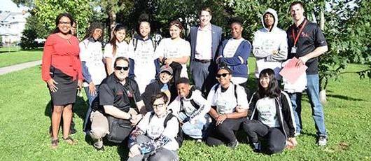 PSLA at Fowler Students Participate in ‘Block Blitz’