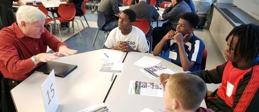 Career Coaches Provide Real-World Advice for P-TECH Students