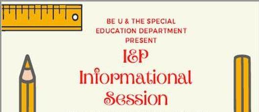 IEP Informational Meeting