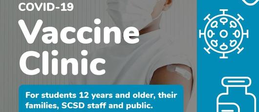 Four COVID-19 Vaccine Clinics to Be Offered in SCSD Schools