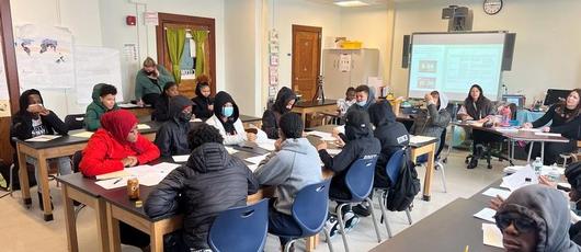 Brighton Academy Students Explore Race through Interdisciplinary Projects