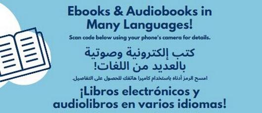 eBooks and Audiobooks in Many Languages