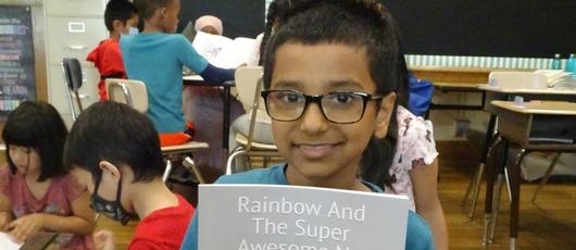 Elementary Students Become Published Illustrators through Boundless Books Program