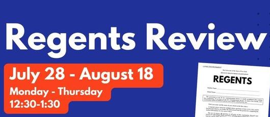 Summer Regents Review