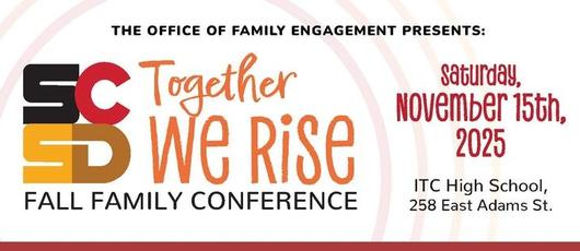 Together We Rise! Join Our Fall Family Conference