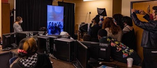 ITC Students Use Video Portal to Make Friends in South Africa