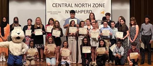 SCSD Students Receive New York State Lifestyle and Leadership Award