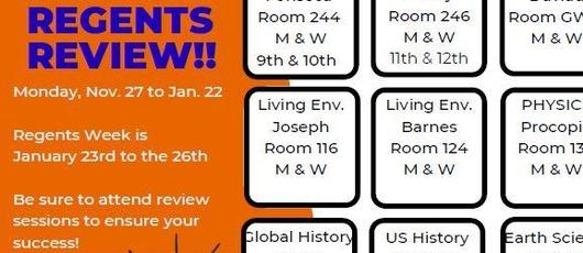 January Regents Prep