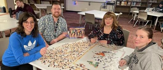 Corcoran Builds Community through Unofficial ‘Puzzle Club’