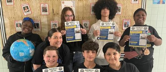Middle School Students Lead the Way in Creating a Better World