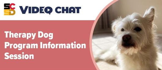 Join Us for a Therapy Dog Program Information Session